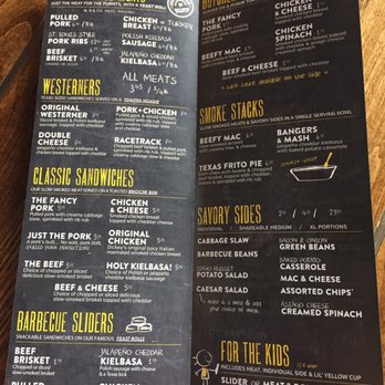 Dickey's Barbecue Pit - Menu. February 2017. - Barbeque Near Me - Yucca Valley, California