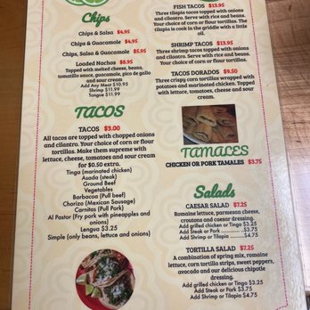 El Limon - Malvern - Menu - Mexican Near Me - Malvern, Pennsylvania