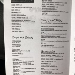Caro State St Diner - Menu