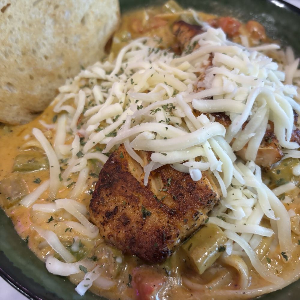Mosa Restaurant and Bar - Creamy cajun salmon pasta - Breakfast & Brunch Near Me - Atlanta, Georgia