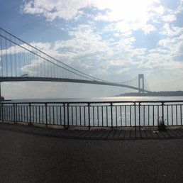 Beautiful view of the Verrazano bridge
