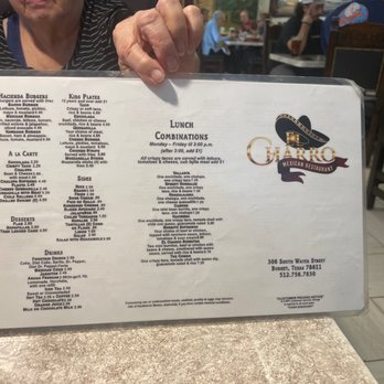 Hacienda El Charro - Lunch Menu - Mexican Near Me - Burnet, Texas Hacienda El Charro - Lunch Menu - Mexican Near Me - Burnet, Texas