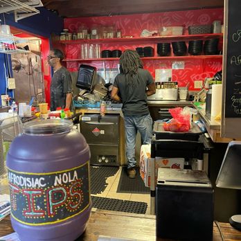 Afrodisiac - Register Counter and Serving Area - Caribbean Near Me - New Orleans, Louisiana