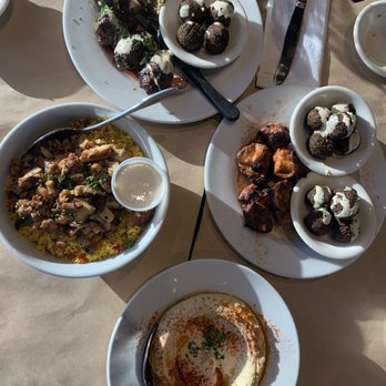 Oren's Hummus - Beef Kebab, Chicken Skewer, chicken rice bowl, Hummus Classic, Hummus & Falafel, Orens Eggplant 8oz - Mediterranean Near Me - Cupertino, California