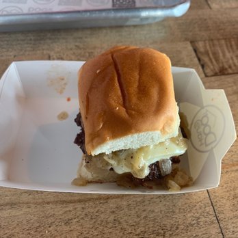 Dog Haus - Cheeseburger slider - New American Near Me - Sandy, Utah Dog Haus - Cheeseburger slider - New American Near Me - Sandy, Utah