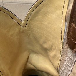 All new leather on the backside (happy customer) All new leather on the backside (happy customer)