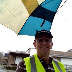 The Bridge Church - Rainy day in the parking lot