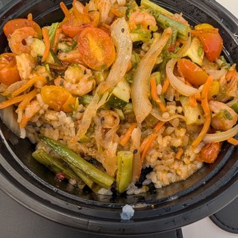 Saloon Osaka - sweet and spicy shrimp lunch bowl - Sushi Bars Near Me - El Segundo, California