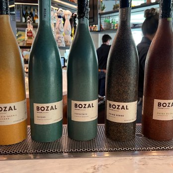 Dos Olas Cantina - The line up of mezcals we now need to buy. - Beer, Wine & Spirits Near Me - Park City, Utah