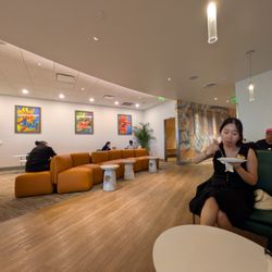 Inside The Club at MCO, Airside 4 (Gates 70-99) location. That little room over there is the kids room. Delta Sky Club is better.