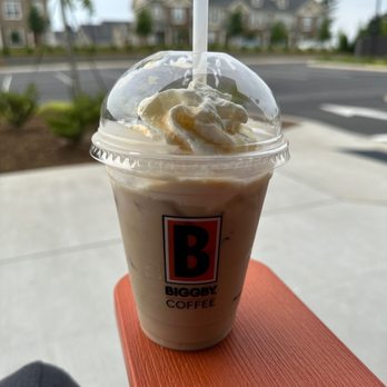 Biggby Coffee - a cup of coffee with whipped cream - Coffee & Tea Near Me - Pineville, North Carolina Biggby Coffee - a cup of coffee with whipped cream - Coffee & Tea Near Me - Pineville, North Carolina