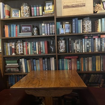 The Library Restaurant & Pub - Decor - Steakhouses Near Me - Indianapolis, Indiana