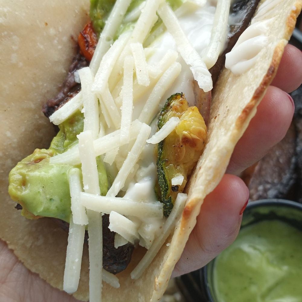 Milpa Kitchen Restaurant - Make Your Own Tacos from the Vegan Portobello Fajita Tacos Entree! - Mexican Near Me - Denton, Texas