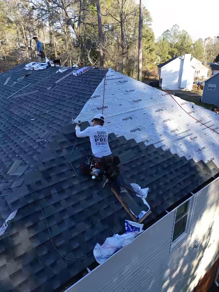Slide of Super Roofing Pros