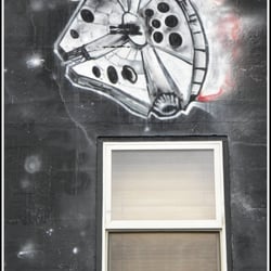 Star Wars Mural - Http://www.flickr.com/photos/bigrhys/sets/72157624583076615/