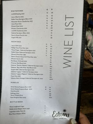 Menu photo 5 Edwins Carmel Carmel-by-the-Sea, CA Menu photo 5 Edwins Carmel Carmel-by-the-Sea, CA