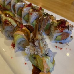 Sex on the Beach Roll and New Haven Roll Sex on the Beach Roll and New Haven Roll