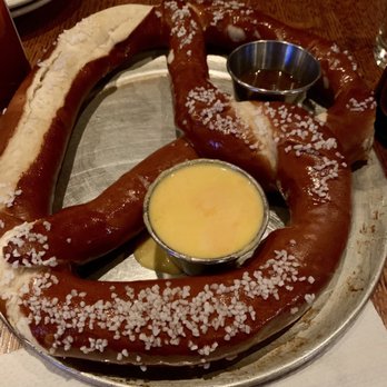 Moran's - Pretzel - huge and awesome - Pubs Near Me - Hoboken, New Jersey