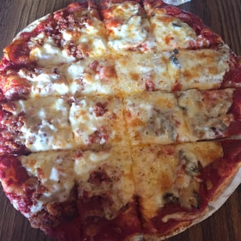 Ambassador - Medium pepperoni pizza with half bacon and half mushroom. - Pizza Near Me - Houghton, Michigan Ambassador - Medium pepperoni pizza with half bacon and half mushroom. - Pizza Near Me - Houghton, Michigan
