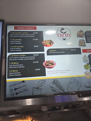 Menu photo 4 Tacoz Lynwood, CA Menu photo 4 Tacoz Lynwood, CA
