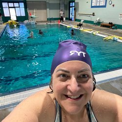 James Family Prescott YMCA - Me in front of the Deep Water pool where we do aerobics