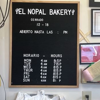 El Nopal Bakery - Bakeries Near Me - Watsonville, California