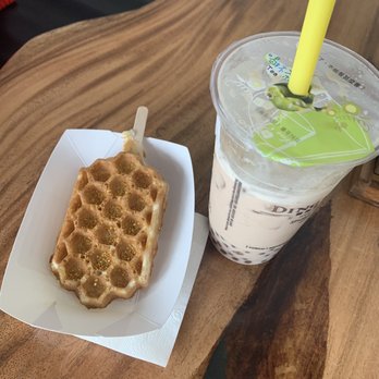 Ding Tea Slidell - Honey lavender oolong milk tea with honey boba 10/10 - Juice Bars & Smoothies Near Me - Slidell, Louisiana