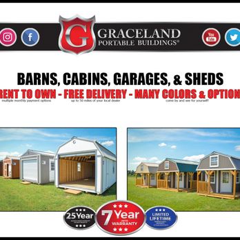 Graceland Properties - Sheds & Outdoor Storage Near Me - Cunningham, Kentucky Graceland Properties - Sheds & Outdoor Storage Near Me - Cunningham, Kentucky
