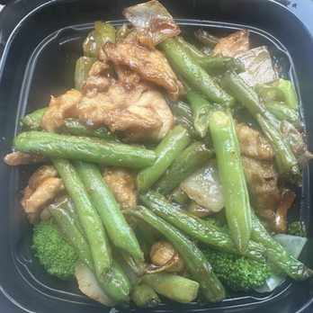 Panda Express - String bean chicken breast and super greens bowl - Chinese Near Me - Lantana, Florida