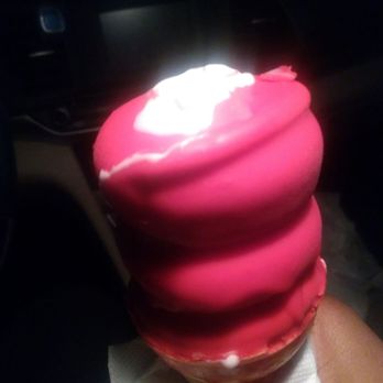 Dairy Queen Store - Cherry Dipped Cone; tastes like Maraschino Cherries! - Ice Cream & Frozen Yogurt Near Me - Riverside, California