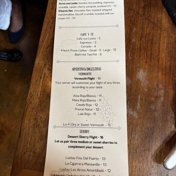 Urdaneta - dessert and drink menu - Tapas/Small Plates Near Me - Portland, Oregon Urdaneta - dessert and drink menu - Tapas/Small Plates Near Me - Portland, Oregon
