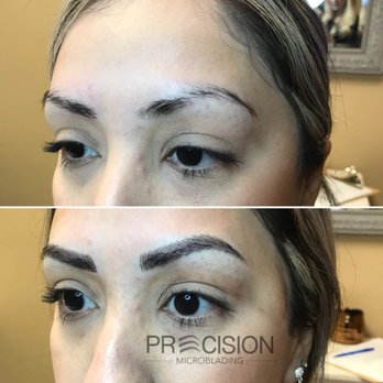 Precision Cosmetics - Before and after microblading! - Permanent Makeup Near Me - Tucson, Arizona