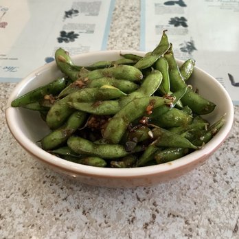 Thai Kitchen - garlic edamame - hefty delicious portion - Thai Near Me - Temecula, California Thai Kitchen - garlic edamame - hefty delicious portion - Thai Near Me - Temecula, California