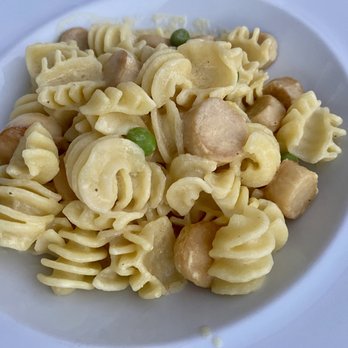 Crossroads Kitchen - Carbonara pasta + "meat"...you have to ask for the "meat" - Vegan Near Me - Los Angeles, California