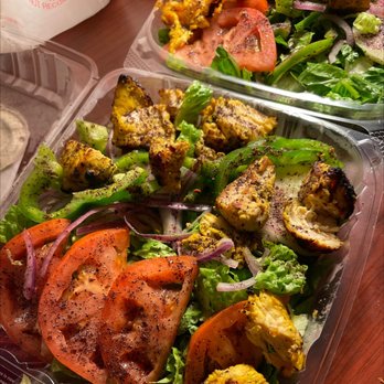 Mazadar Mediterranean Kitchen - Chicken Kabob Salad - Mediterranean Near Me - Albany, New York Mazadar Mediterranean Kitchen - Chicken Kabob Salad - Mediterranean Near Me - Albany, New York