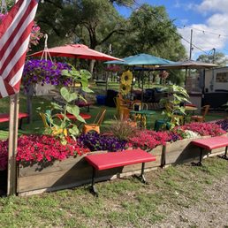 Outdoor seating Outdoor seating