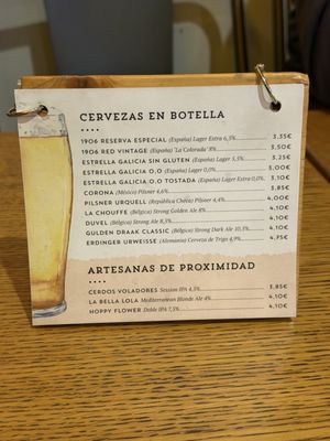 Menu photo 1 Kurz & Gut Barcelona, B Menu photo 1 Kurz & Gut Barcelona, B