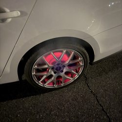 Pope Tire & Service Center - Red hot rotor due to improper brake installation