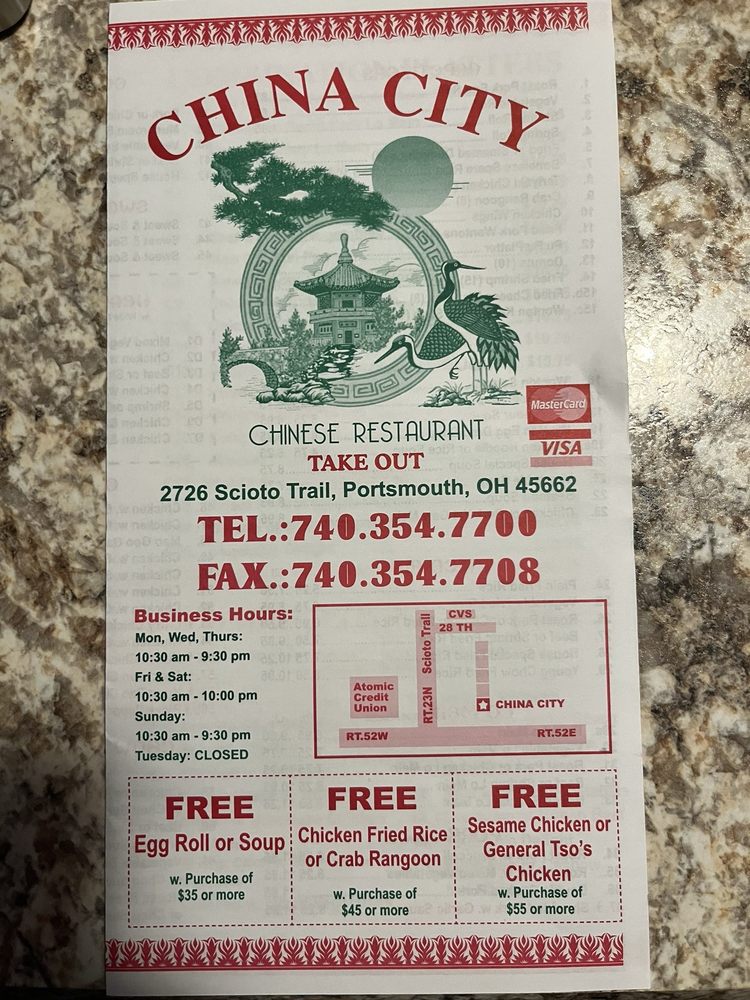 Food from China City