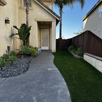 GTP Design & Build - a driveway leading to a house - Landscaping Near Me - Spring Valley, California