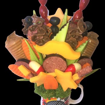 Gourmet Bouquet - Sweety Meaty Bouquet - Fruits & Veggies Near Me - Branson, Missouri