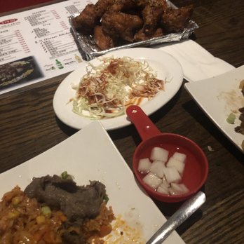 Chon Dak - Kimchi rice, Chondak soy sauce & garlic chicken - Bars Near Me - Gardena, California