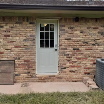 Can Do Handyman Services - This is a door in place of where the window was in the master bedroom. - Handyman Near Me Can Do Handyman Services - This is a door in place of where the window was in the master bedroom. - Handyman Near Me