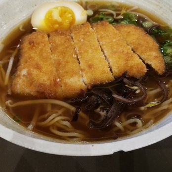 Tensuke Express - Shoyu ramen with pork cutlet - Noodles Near Me - Columbus, Ohio Tensuke Express - Shoyu ramen with pork cutlet - Noodles Near Me - Columbus, Ohio