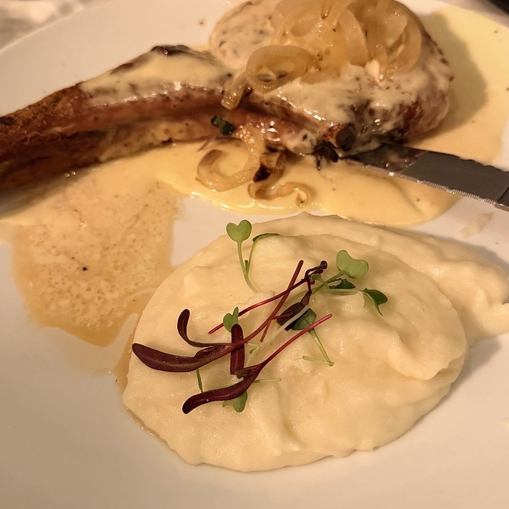 Oliver's Osteria - Pork Tomahawk - Italian Near Me - Laguna Beach, California