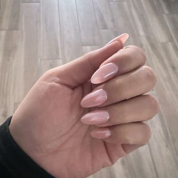 Lush Nail Lounge - Love my new baby chrome pink from Ly~ detailed work and always satisfied - Nail Salons Near Me - Antioch, California