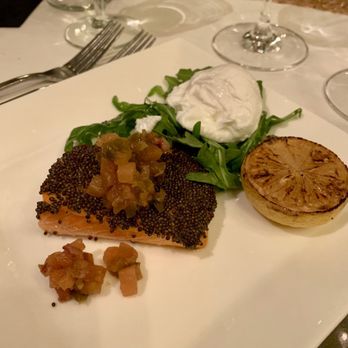 Del Frisco's Double Eagle Steakhouse - salmon - Steakhouses Near Me - Houston, Texas