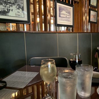 Terry's Restaurant - a glass of wine and two glasses of water - Italian Near Me - Easton, Pennsylvania