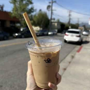 Kafn Coffee Bar - Iced Salted Butterscotch Latte IG: @ammysalamii - Coffee & Tea Near Me - Glendale, California