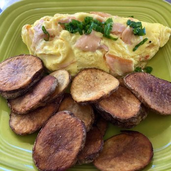 Cj's Corner Grill - Smoked Salmon and cream cheese omelette - Breakfast & Brunch Near Me - Somers Point, New Jersey